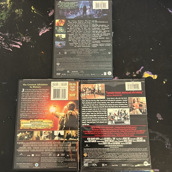 EUC bundle of three DVD movies Matrix Revolutions, National Treasure 2, Fame - Picture 2 of 8